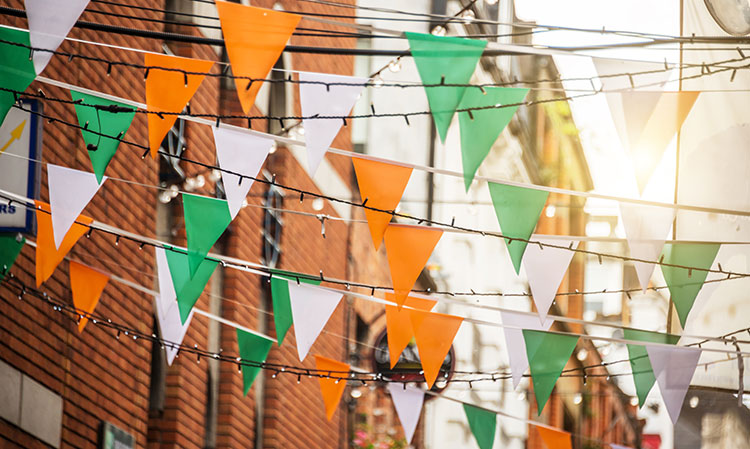 st patricks day irische nationalfarben