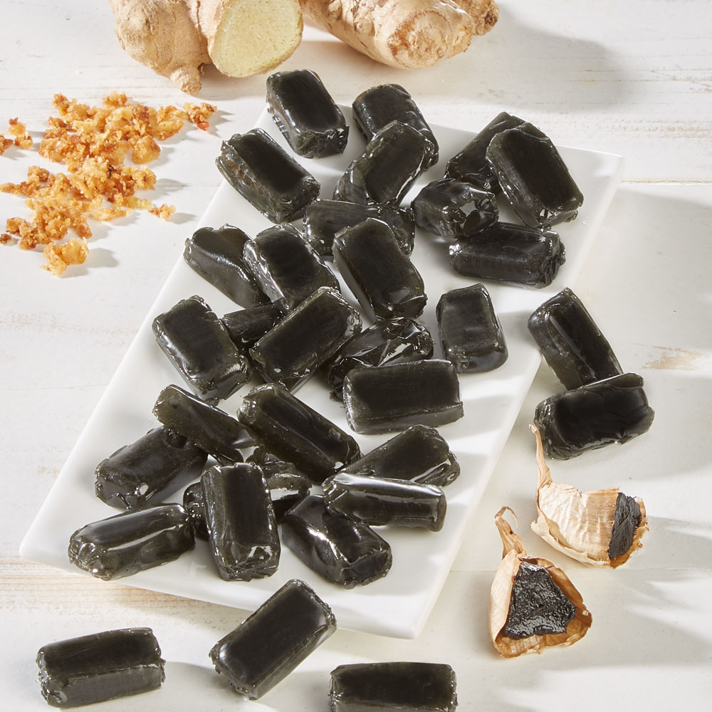 Schwarzer Knoblauch bonbons mit Honig Propolis