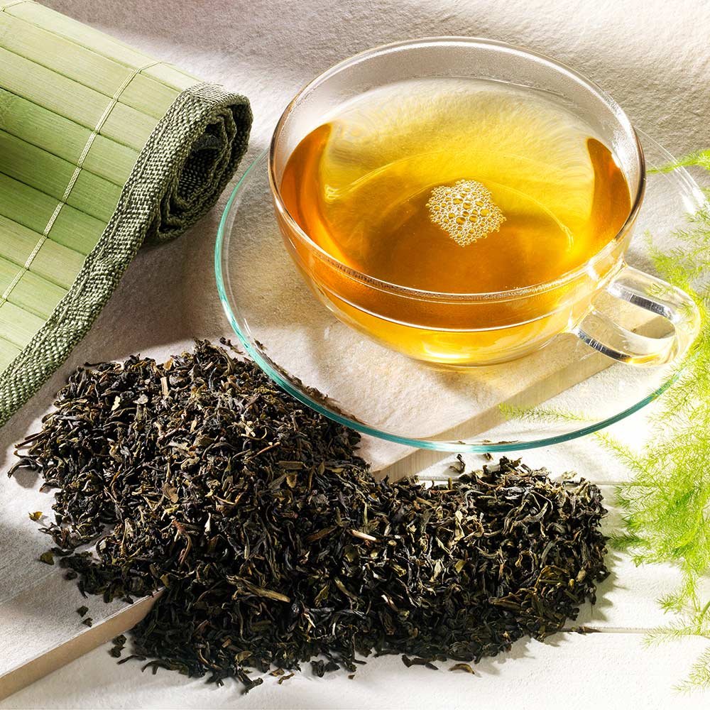 Gruener Tee | Tee aus Assam | Gruentee kaufen